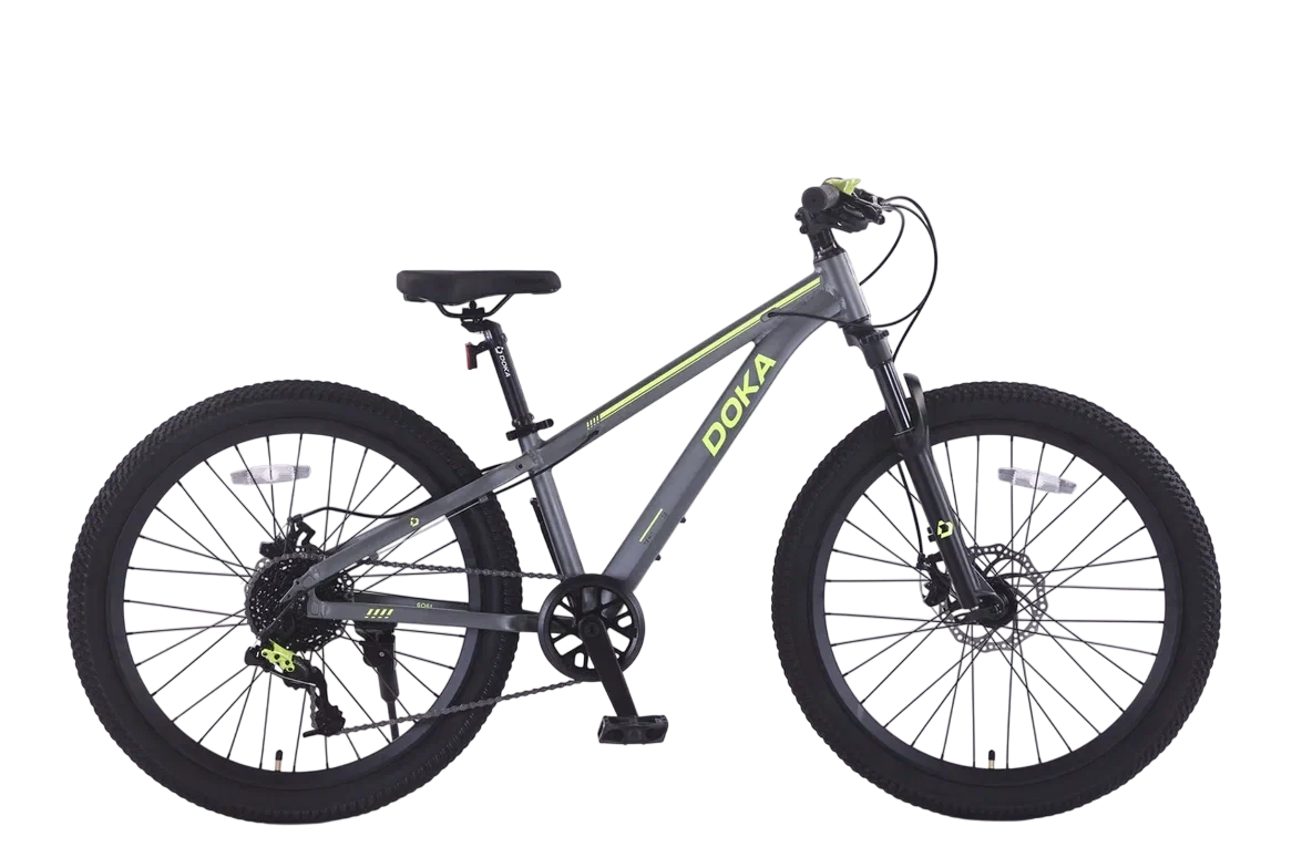 Велосипед Doka Темп 24" 2.0 (серый) 2026 (11,5")